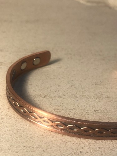 Copper bracelet with - bracelet,