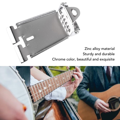 String banjo tailpiece zinc - tailpiece,