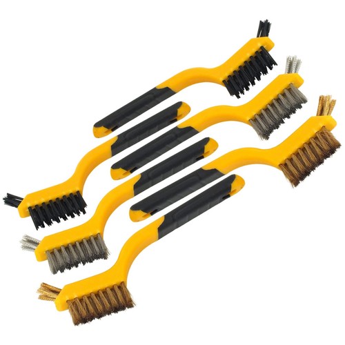 Mini wire brush set 6pc - wire,