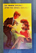 Bamforth Comic Postcard 1960s