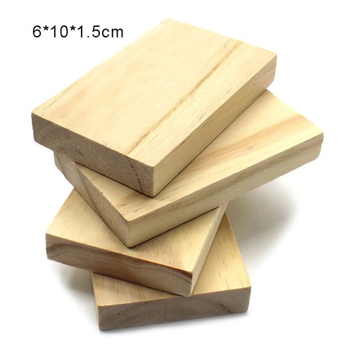 5cm flat pine plate - 6*10*1.5cm,