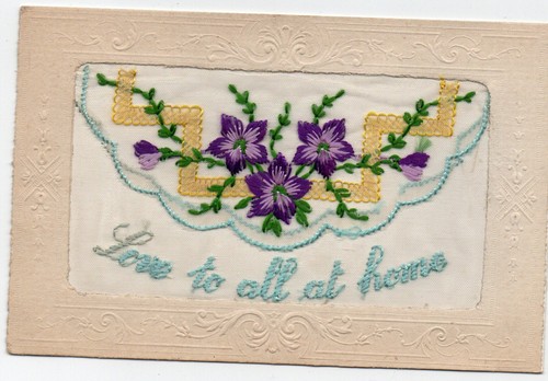 Ww1 patriotic embroidered - ww1,