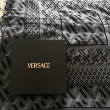 New Versace Black/Grey Blanket