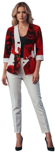Stunning large red rose print - large,