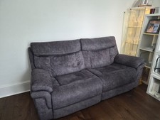 3 Seater Electric Recliner Sofa (Smokey grey)  Free Collection