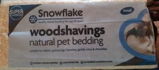 Super compressed Snowflake Wood Shavings Small 1KG