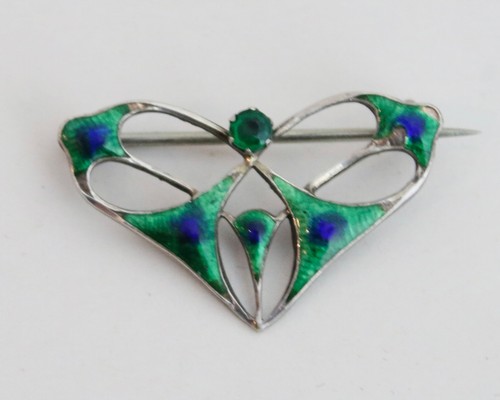 Antique sterling silver - sterling, enamel