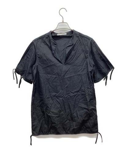 Acne studios navy blouse - navy,