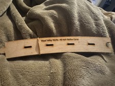 wood valley works 48 inch radius curve for model railway layout x12