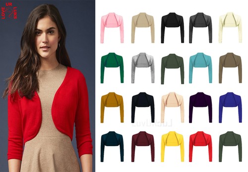 New womens plain shrug - plain,