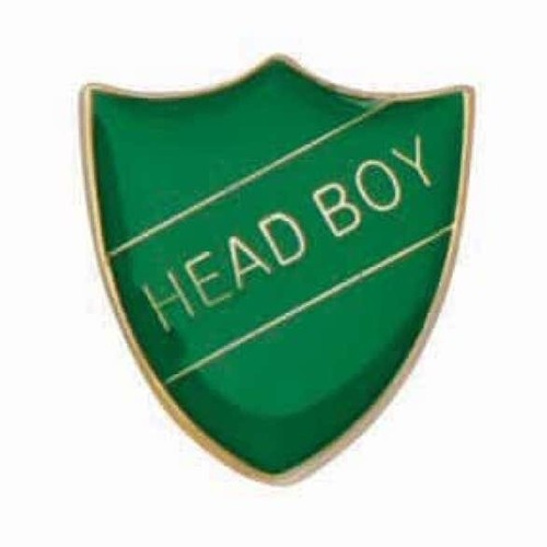 Head boy shield - shield, badges