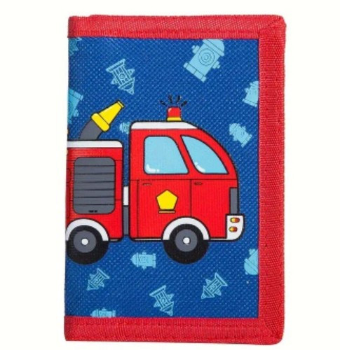 New firetruck nylon trifold - firetruck,