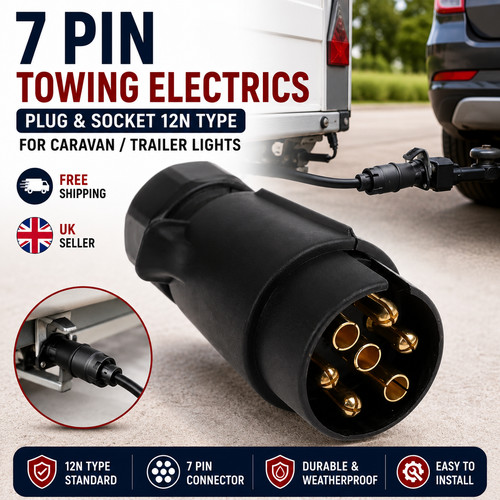 Pin towing electrics plug - 7,