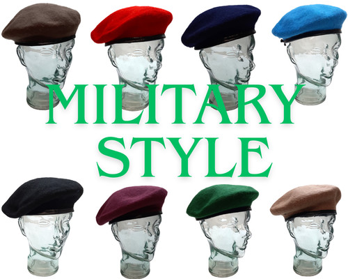 Army beret cap military style - army,