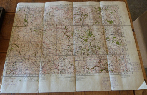 Linen ordnance survey inch - 1,