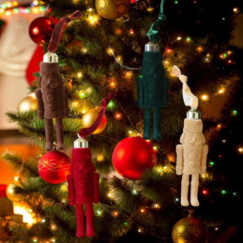 Flocking nutcracker soldier - flocking,