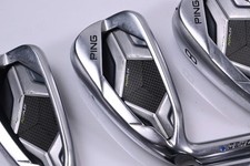 Left Hand Ping G430 Irons / 6-PW+45°+54° / Blue Dot / Regular Flex Ping AWT 2.0