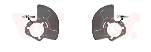 Front left and right - left,