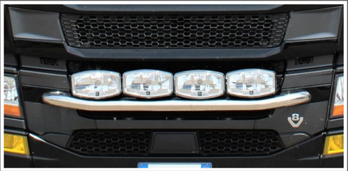Stainless steel front lightbar - stainless,
