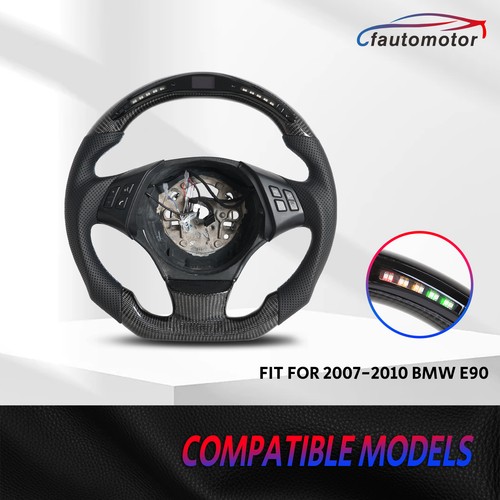 Real carbon fiber led steering - carbon,