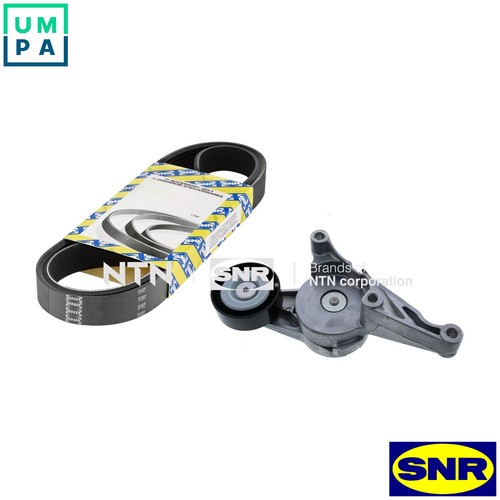 Vribbed belt set - vribbed,