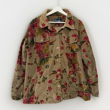 Casual & Co Floral Corduroy