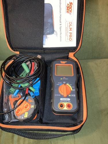 Digital multimeter loop and - loop,