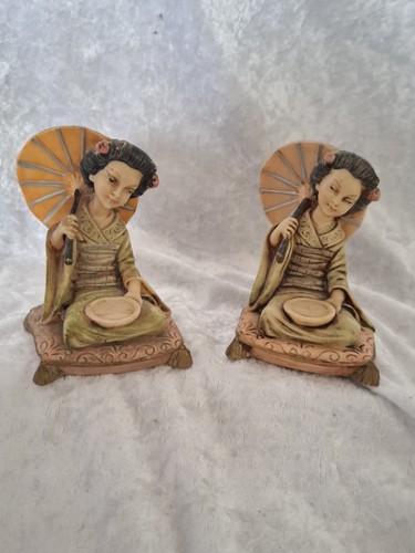 Vintage japanese geisha girl - japanese,