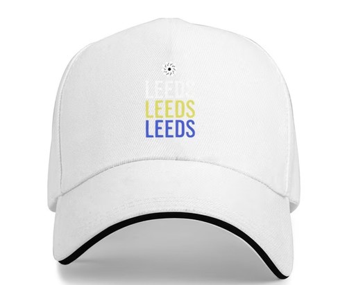 Leeds cap hat white - leeds,