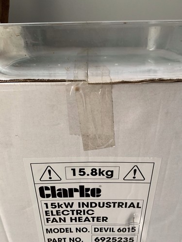 Clarke industrial heater - clarke,