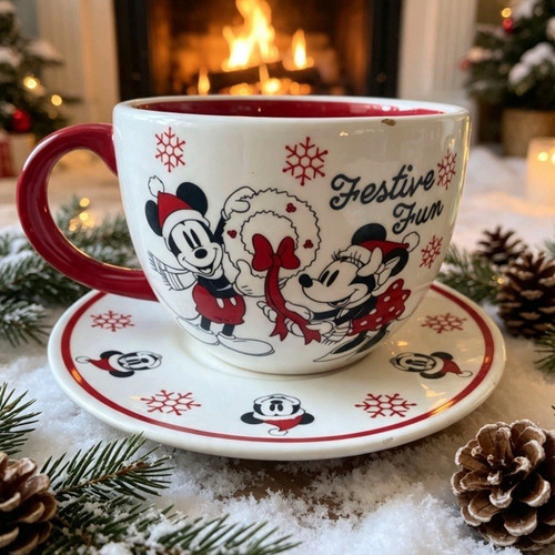 Disney mickey minnie festive - disney,