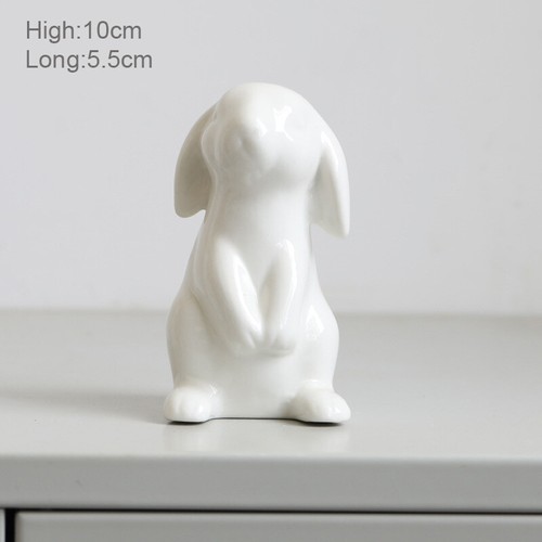 Mini pure white rabbit - mini,
