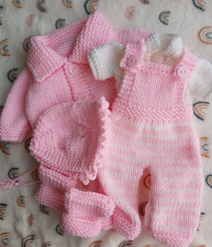 Hand knitted doll - hand,
