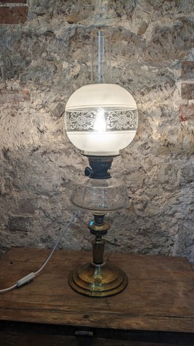 Antique brass and - brass, oil
