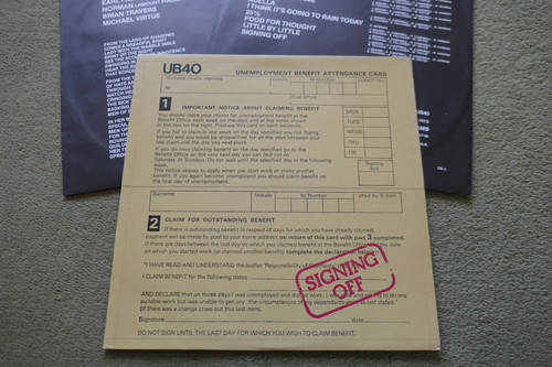 Ub40 signing off 2lp - ub40, –