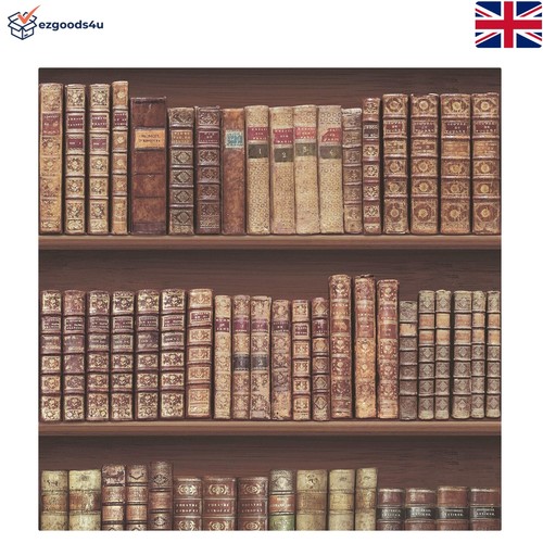 Retro library bookshelf - retro,