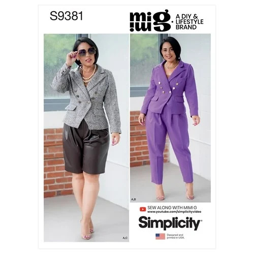Simplicity 9381 sewing pattern - 9381,