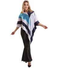ABBA Inspired Poncho 70s Disco