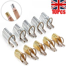 10Pcs Reusable Nail Art Acrylic Nail/Uv GEL Nail Extention Tips Forms Guide Prot