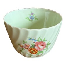Rosetta Vintage Fine Bone China White Flower Pattern Bowl England