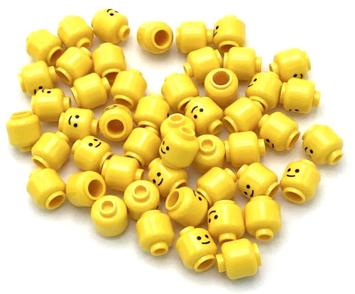 Lego minifigure yellow head - minifigure,
