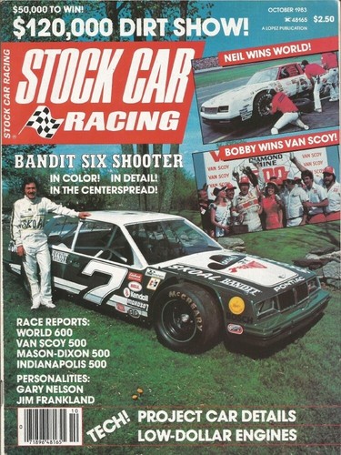 Stock car racing - stock, 1983