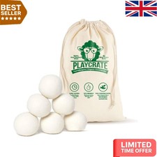 Reusable Wool Dryer Balls - 6