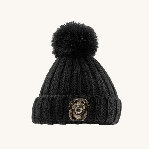 Scottish deerhound beanie - deerhound,