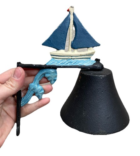 Vintage cast iron nautical - iron,