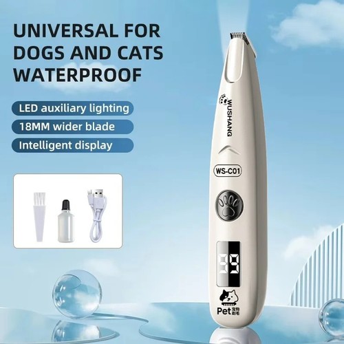 Led pet electric shaver - led,
