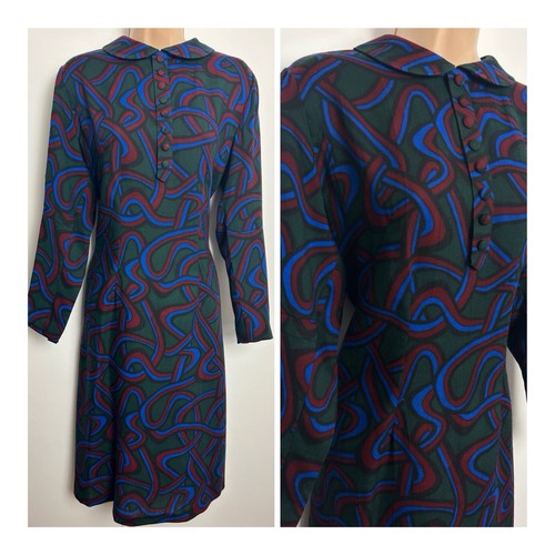 Vintage 60s dark - green, &