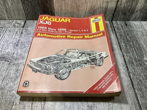 Haynes jaguar xj6 1968 - haynes,