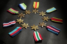 Complete Set of 9 British Star