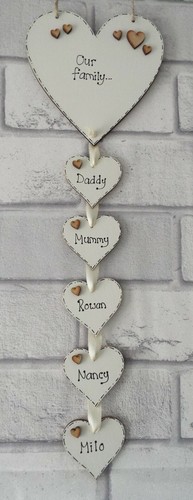Personalised family sign - family,